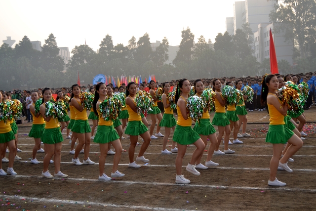 运动会入场表演